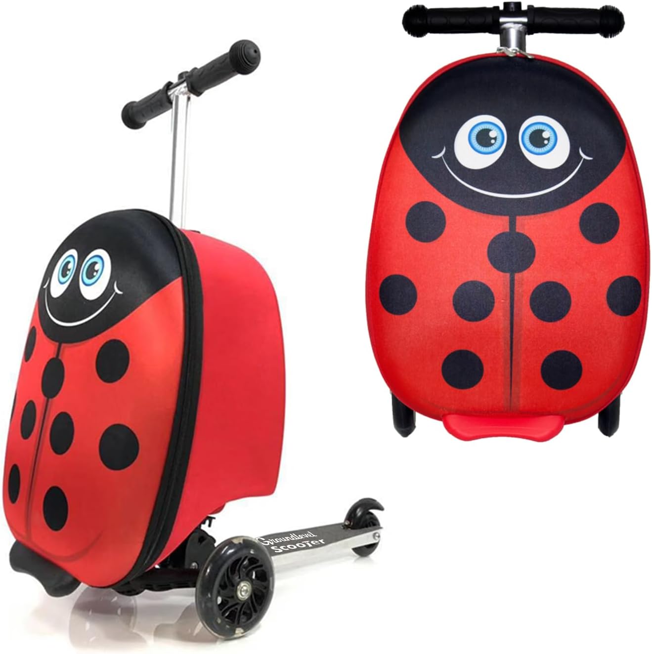 Kids Scooter Suitcase – 2-in-1 Ride-On Carry-On Luggage Airline Approved