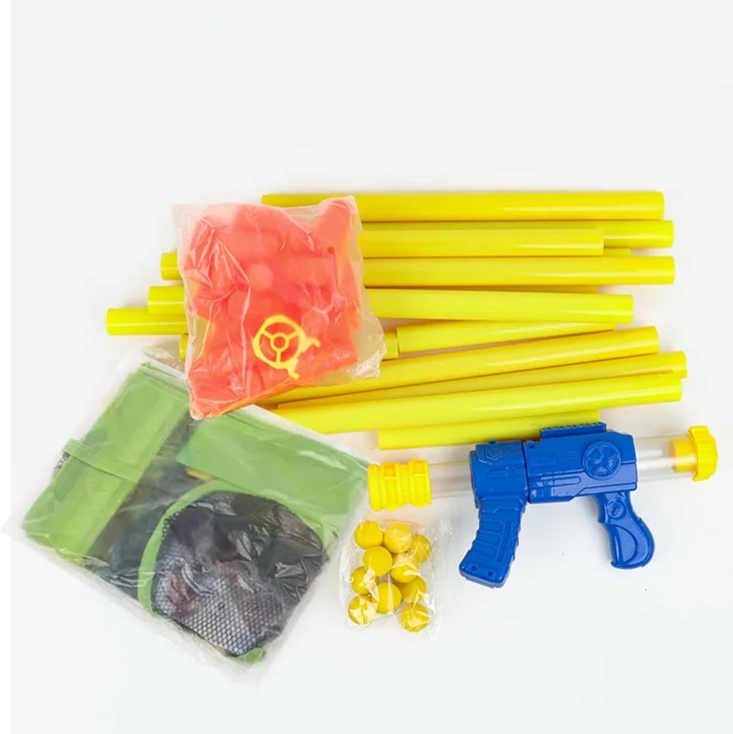 Kids Air Pump Gun Toy Set – Safe Shooting Game