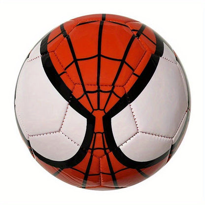 Spider-Man Soccer Ball – Durable PVC Football, Red & Black Design