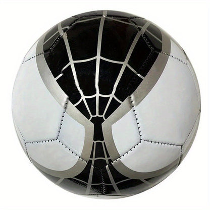 Spider-Man Soccer Ball – Durable PVC Football, Red & Black Design