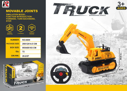 Remote Control Rechargeable JCB Truck