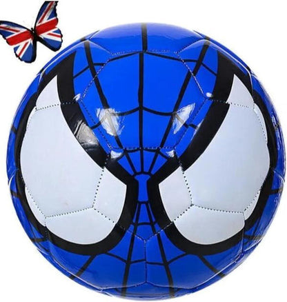 Kids Spiderman Football Soccer Size 5 Red Blue Yellow Green