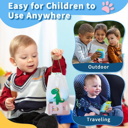 Talking Flash Cards for Toddlers – Montessori Learning & Speech Therapy Toy (Ages 1–6)