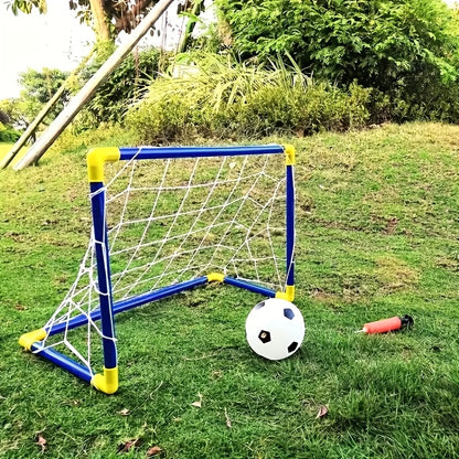 Portable Plastic Football Goal Set – Indoor & Outdoor DIY Sports Toy