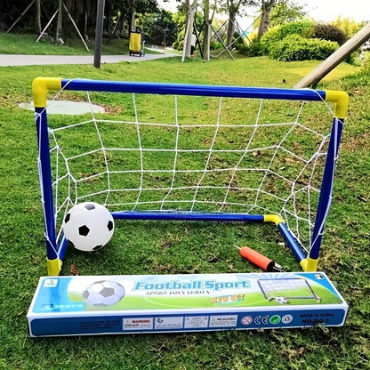 Portable Plastic Football Goal Set – Indoor & Outdoor DIY Sports Toy